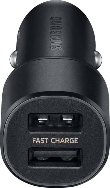 Samsung Dual Fast 15 W autolaturi (musta)