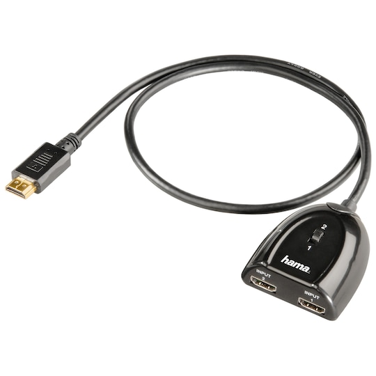 Hama HDMI jakaja 2 x 1