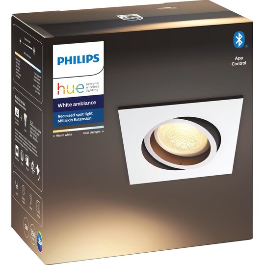 Philips Hue White Ambiance Milliskin spottivalo 5042131P9 (valkoinen)
