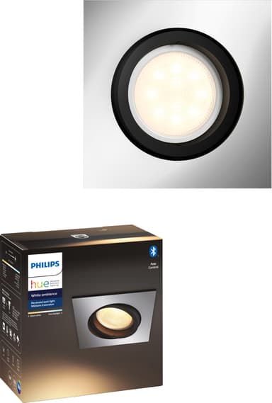Philips Hue White Ambiance Milliskin spottivalo 5042148P9 (alumiini)