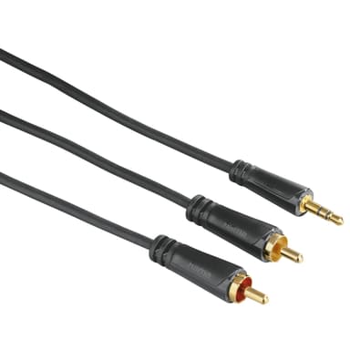 Hama äänikaapeli 3.5mm - 2 x RCA (1.5 m)