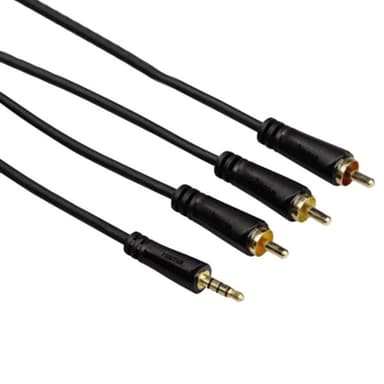 Hama äänikaapeli 3.5 mm - 3 x RCA (1.5 m)