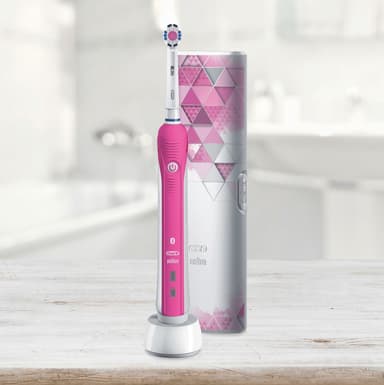 Oral-B Smart 4 4500 sähköhammasharja lahjapakkaus SMART4500 (pinkki)