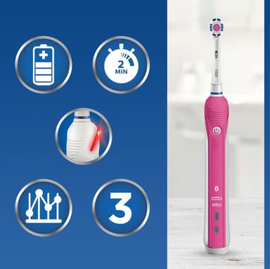 Oral-B Smart 4 4500 sähköhammasharja lahjapakkaus SMART4500 (pinkki)