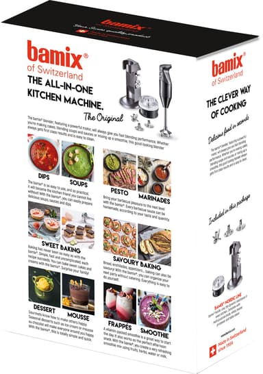 Bamix Nordic Line sauvasekoitin BAM13355 (black)