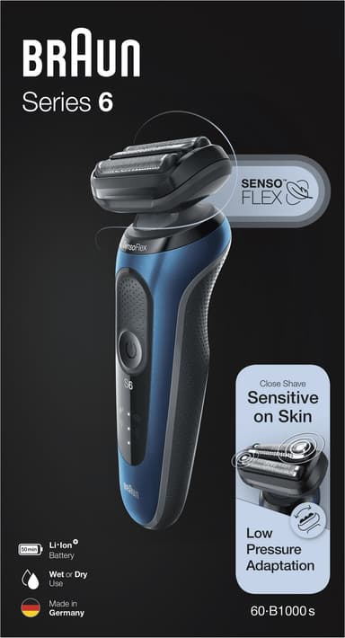 Braun Series 6 parranajokone BRA60B1000S