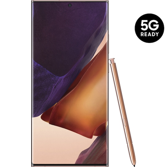 Samsung Galaxy Note20 Ultra 5G älypuhelin 12/256 GB (Mystic Bronze)