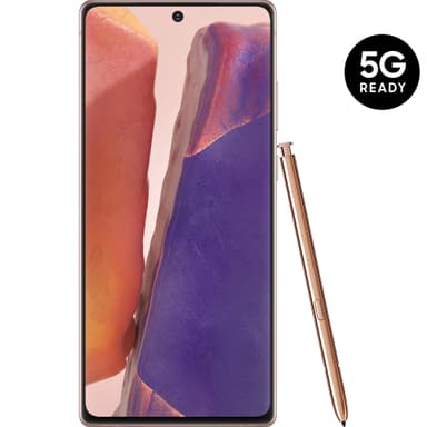 Samsung Galaxy Note20 5G älypuhelin 8/256 GB (Mystic Bronze)