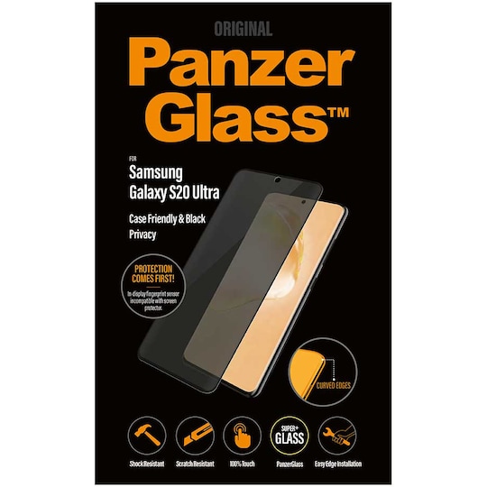 PanzerGlass Privacy yksityisyyssuoja Samsung Galaxy S20 Ultra