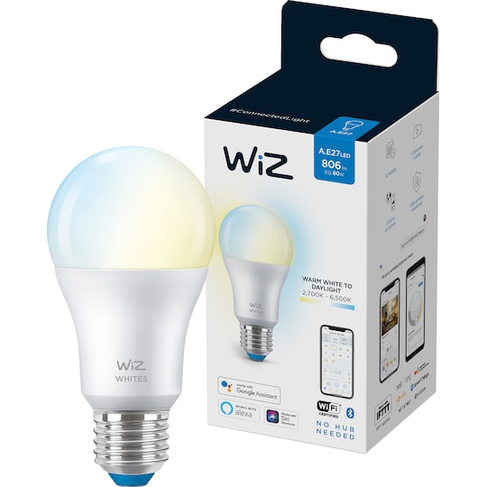Wiz Light LED lamppu 8W E27 871869978703500