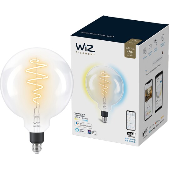 Wiz Light Globe LED lamppu 7W E27 871869978673100