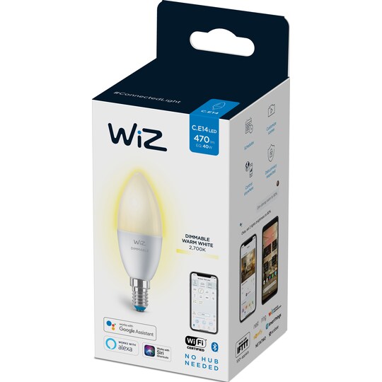 Wiz Light Mignon LED lamppu 5W E14 871869978621200