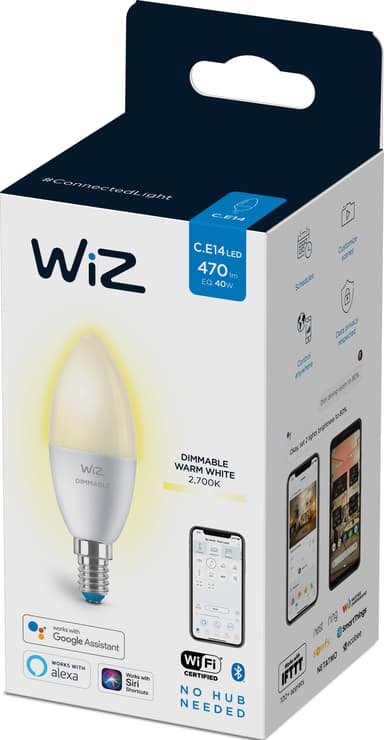 Wiz Light Mignon LED lamppu 5W E14 871869978621200