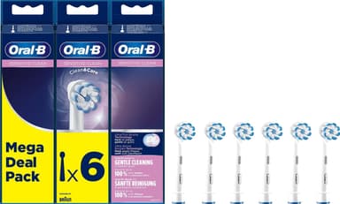 Oral-B Sensitive Clean 2+2+2 vaihtoharjat CA1325192