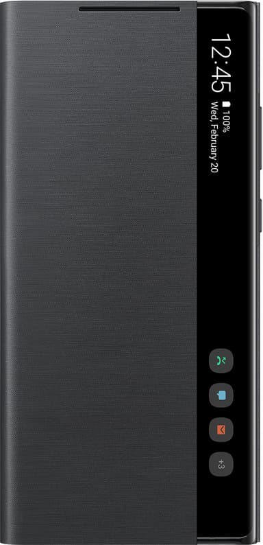 Samsung Galaxy Note 20 5G Clear View suojakotelo (harmaa)