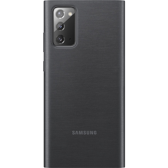 Samsung Galaxy Note 20 5G Clear View suojakotelo (harmaa)