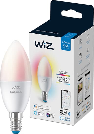 Wiz Light Mignon LED lamppu 5W E14 871869978709700