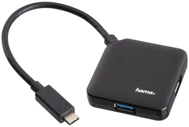 Hama USB-C - USB 3.0 hub