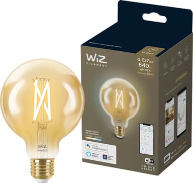 Wiz Light Globe LED lamppu 7W E27 871869978679300