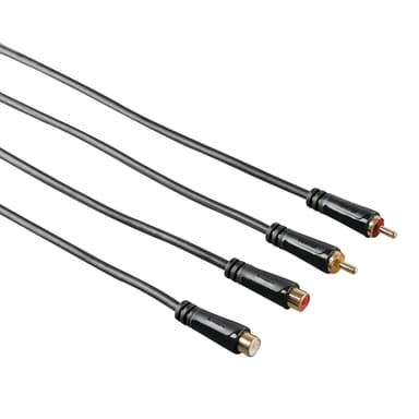 Hama äänikaapeli 2 x RCA - 2 x RCA (3 m)