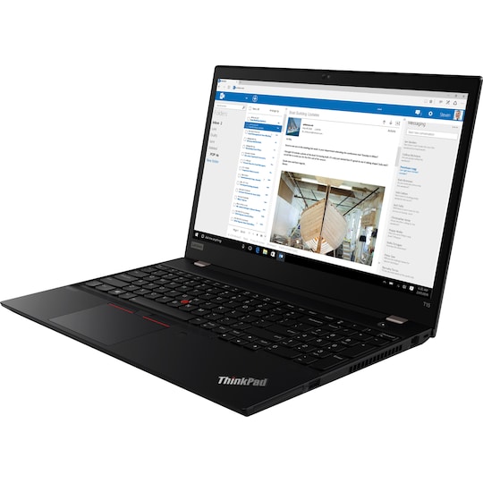 Lenovo ThinkPad T15 15,6" kannettava i7/16 GB (musta)
