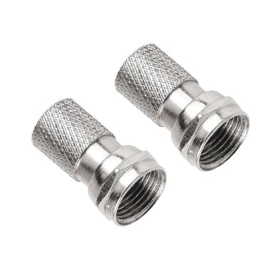 Hama F-liitin ruuvattava (2 kpl)