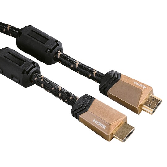 Hama 4K HDMI-HDMI Ethernet kaapeli (0.75 m)