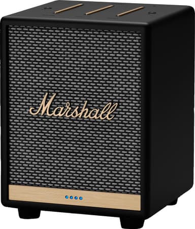Marshall Uxbridge Voice kaiutin Google Assistantilla (musta)