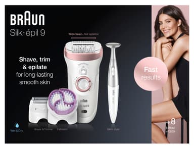 Braun Silk-épil 9 SensoSmart epilaattori 9/980