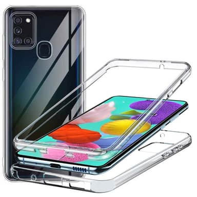 360° TPU+PC kuori Samsung Galaxy A21s (SM-A217F)