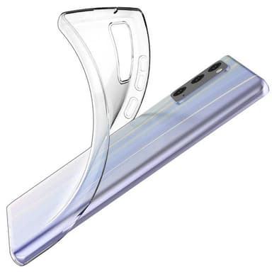 Silikonikotelo läpinäkyvä Samsung Galaxy Note 20
