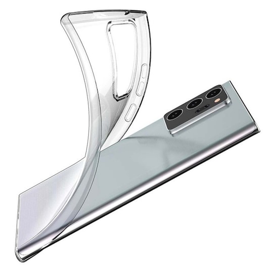 Silikonikotelo läpinäkyvä Samsung Galaxy Note 20 Ultra