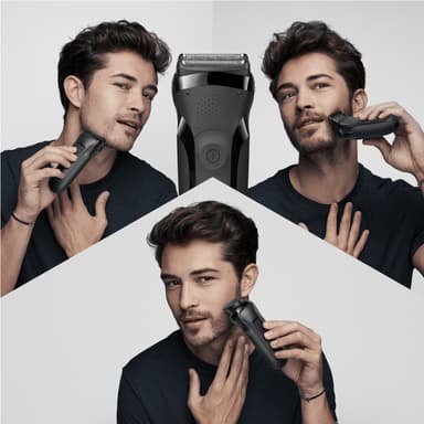 Braun Series 3 Shave&Style parranajokone ja trimmeri 300BT