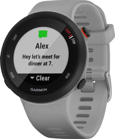Garmin Forerunner 45 Plus urheilukello 42mm (musta/harmaa)