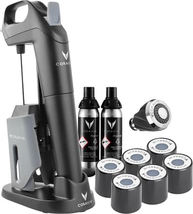 Coravin Model Three Wine Passion Pack viinijärjestelmä 112211 (musta)