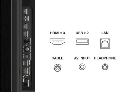 TCL 65" P81 4K UHD LED Smart TV 65P815