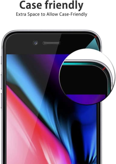 Näytönsuoja iPhone 7 Plus / 8 Plus 2-pack