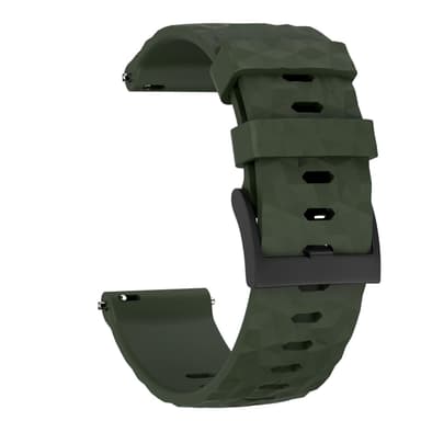 Suunto-yhteensopiva rannekoru, 24 mm - armeijan vihreä