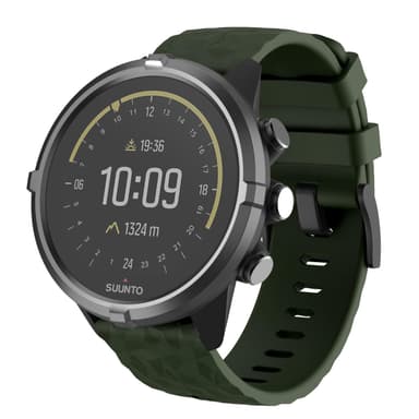 Suunto-yhteensopiva rannekoru, 24 mm - armeijan vihreä
