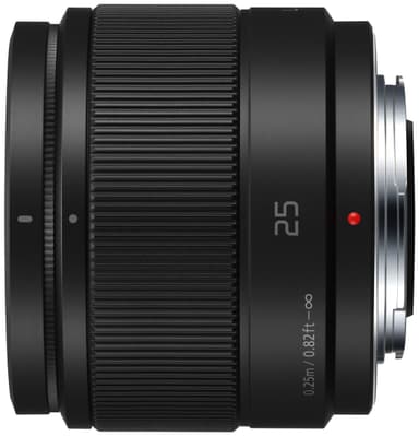 Panasonic Lumix G Vario 25mm ASPH prime objektiivi (m.)