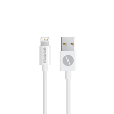 Lataus- ja synkronointikaapeli Lightning 3m Valkoinen