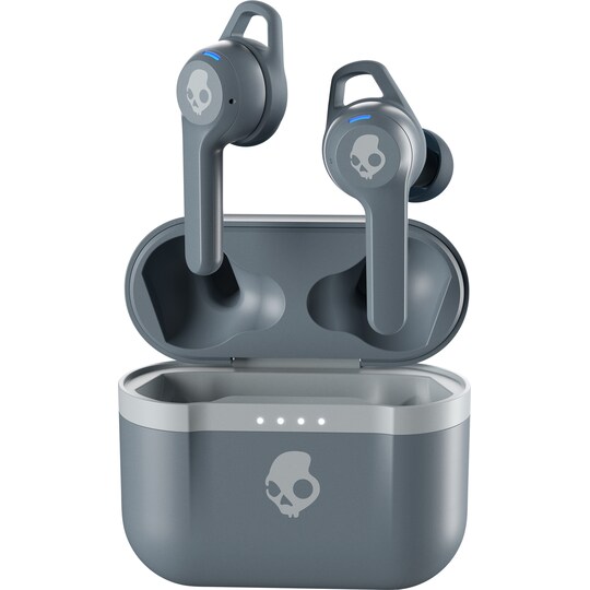 Skullcandy Indy Evo täysin langattomat in-ear kuulokkeet (Chill Grey)