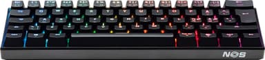 NOS C-450 Mini PRO RGB pelinäppäimistö (musta)
