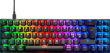 NOS C-650W Compact PRO RGB langaton näppäimistö