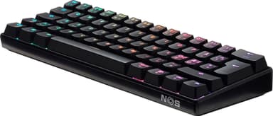 NOS C-450 Mini PRO RGB näppäimistö (musta)