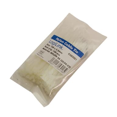 Kaapelinauha 100x2,5mm 10kg 100kpl