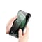 IPhone XS Max -puhelimen kansi kaksipuolisesta karkaisusta lasista - musta