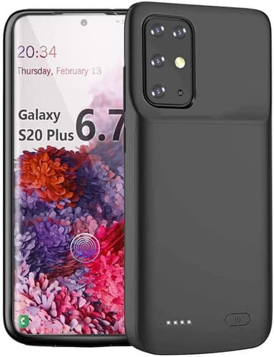 Samsung Galaxy S20 Plus -akun suojus 6000mAh Musta