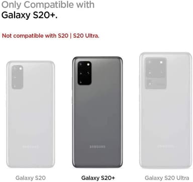 Samsung Galaxy S20 Plus -akun suojus 6000mAh Musta