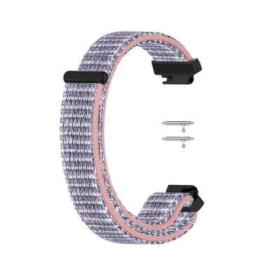 Fitbit Inspire / Inspire HR rannekoru nailon vaaleanpunainen